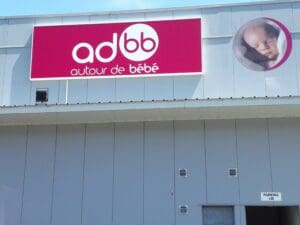 enseigne publicitaire Lot1